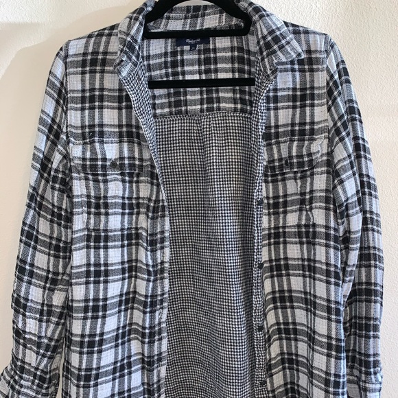 Madewell black flannel - Picture 3 of 6